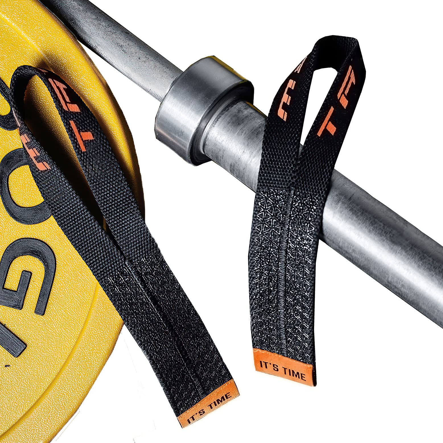 TAVIEW Lifting Wrist Straps for Olympic Weightlifting, Powerlifting, Bodybuilding, Functional Strength Training, for Crossfit - Heavy-Duty Cotton Wrist Wraps, Pair