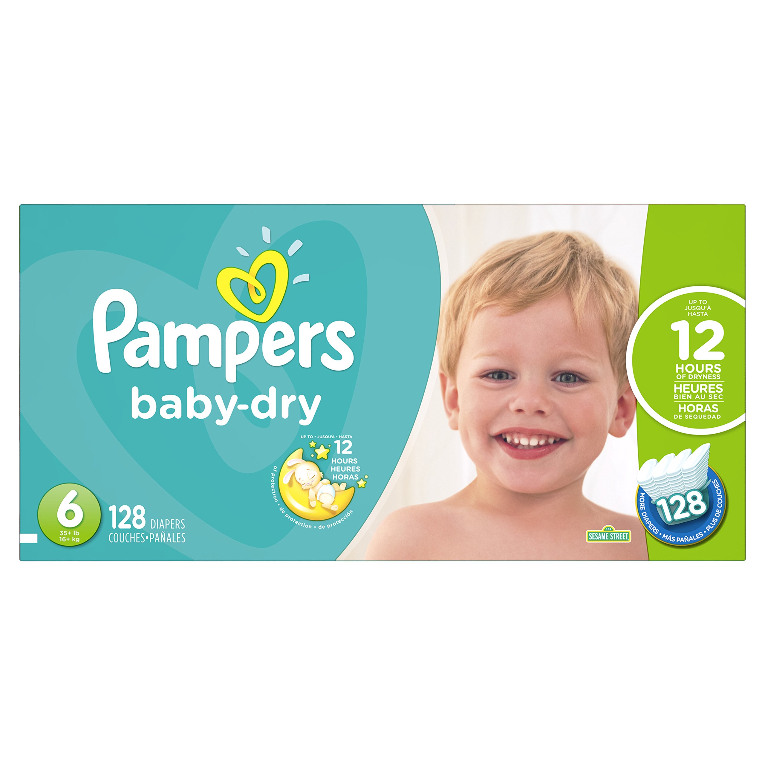 baby dry pampers 6