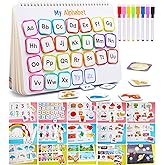 Huijing Montessori Preschool Learning Activities Busy Book - Workbook Activity Binder / Toys for Toddlers, Autism Learning Ma