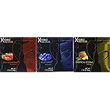 Hydro Herbal 50g, 3 Mix: Strawberry, Blueberry & Mango. Hookah Shisha Tobacco Free Molasses, Value Pack!