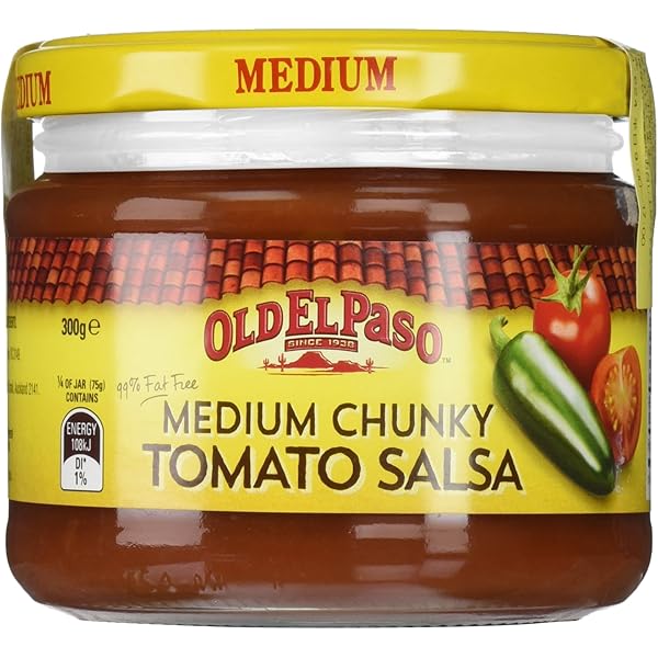 Old El Paso Dips Medium Chunky Salsa 300g Amazon Sg Grocery