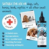 BUGALUGS Dog Eye Drops 200ml Antiseptic Eye Wash Vet Approved UK view 3