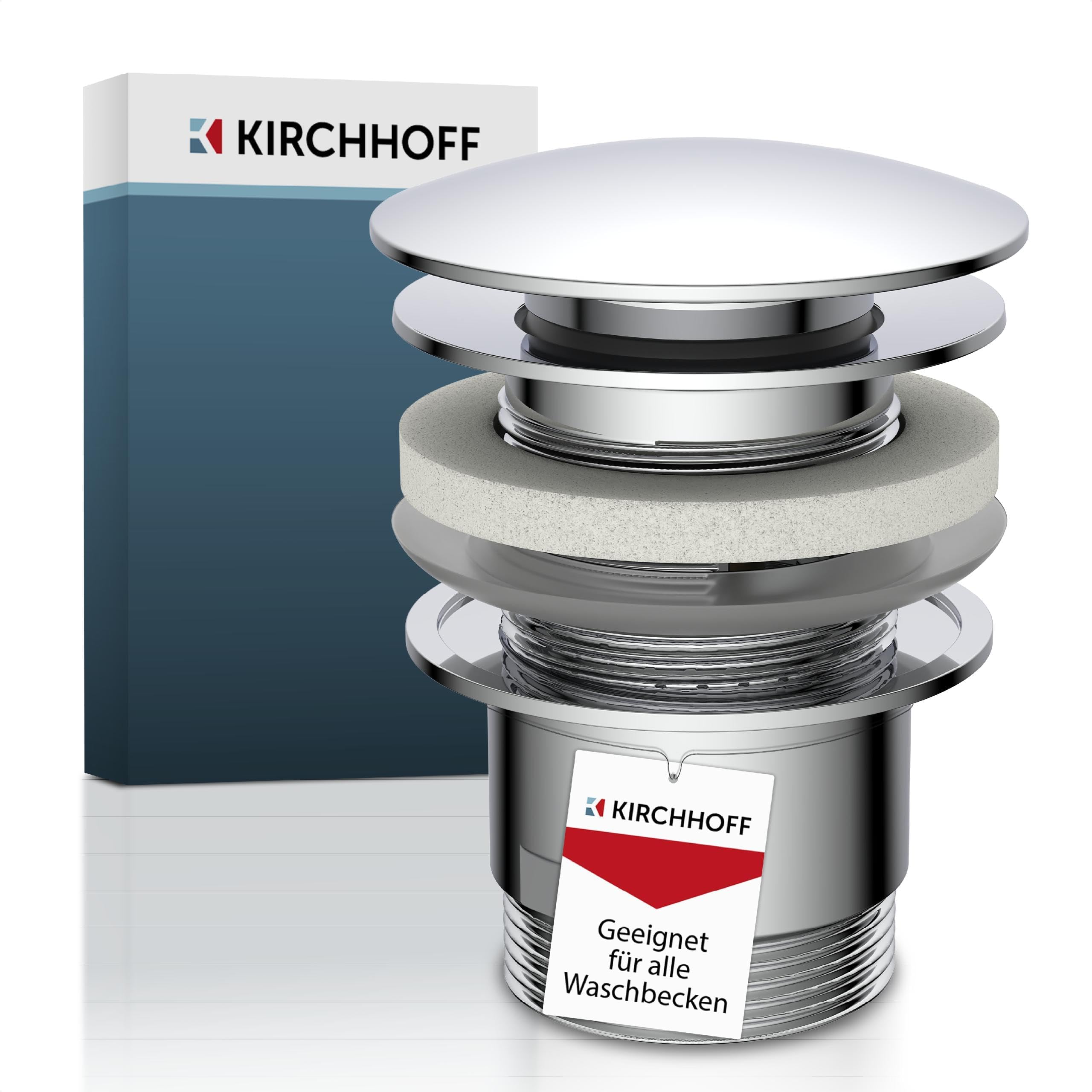 Kirchhoff Design Waste – Alva 11/4 Inch x 65 mm, 98807330