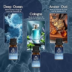 ARVIDSSON Cologne Fragrance Oils Set, Essential