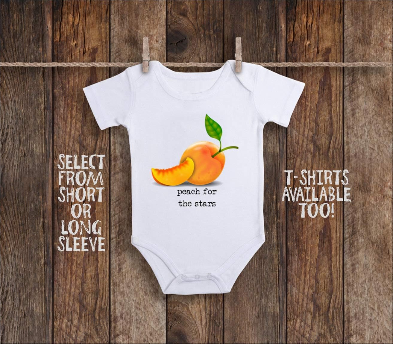 peach onesie