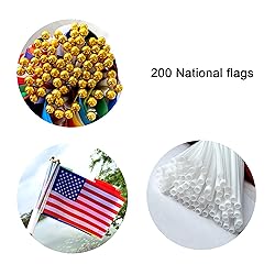 WEITBF 200 Countries International Flags of the