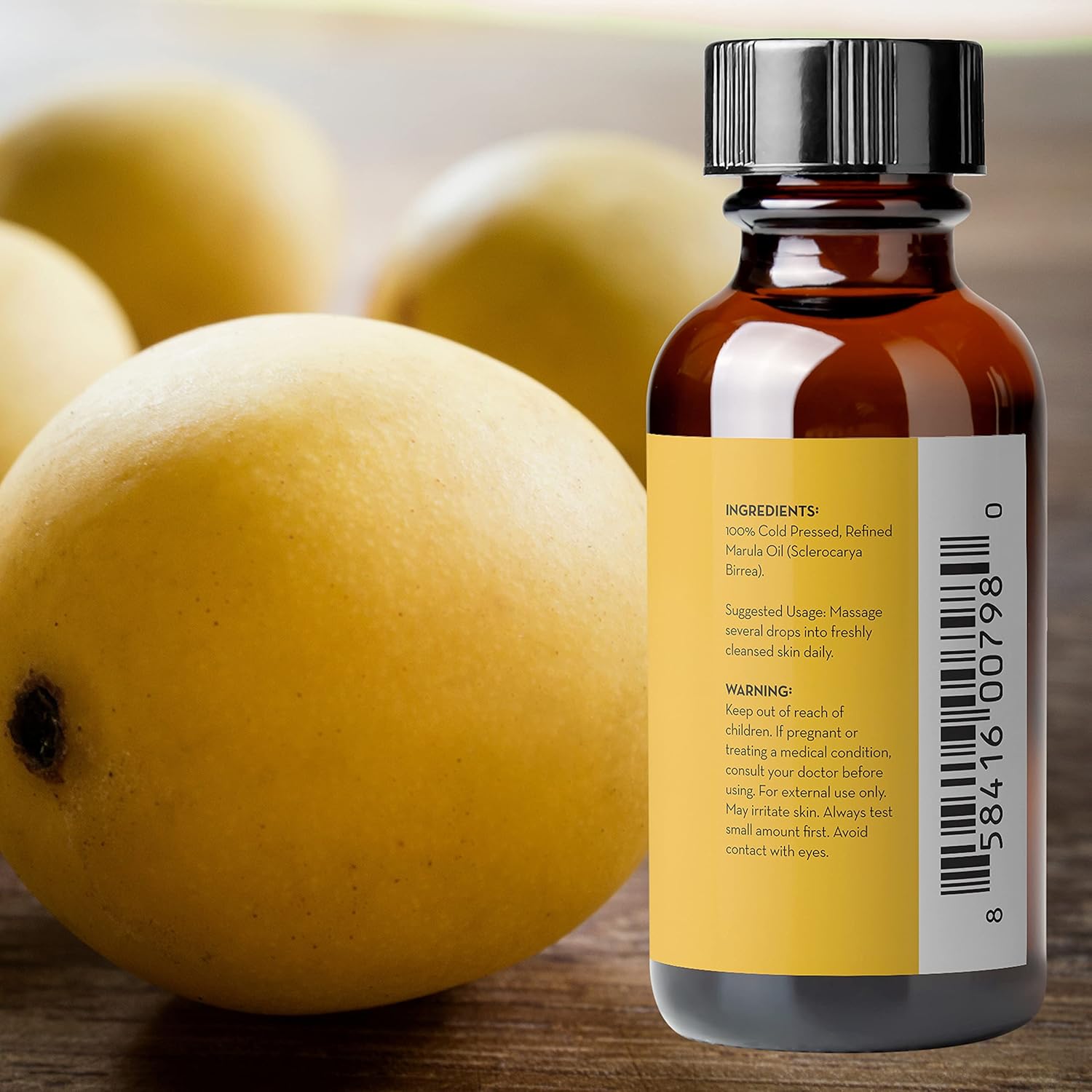 Pure Body Naturals Marula Facial Oil, 1 Fluid Ounce - Cold-Pressed, Refined Luxury Beauty Oil for Face and Hair - Vegan, Gluten-Free and 100% Natural: Electronics