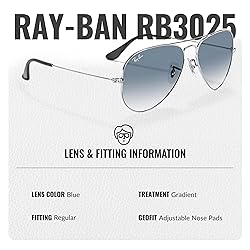 Ray-Ban RB3025 Classic Gradient Aviator Shape