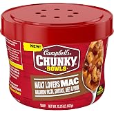 Campbell&rsquo;s Chunky Soup, Meat Lovers Mac, 15.25 oz Microwavable Bowl