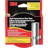 3M High Temperature Flue Tape, High Heat Sealing Tape up to 600 degrees, 15-Foot Roll