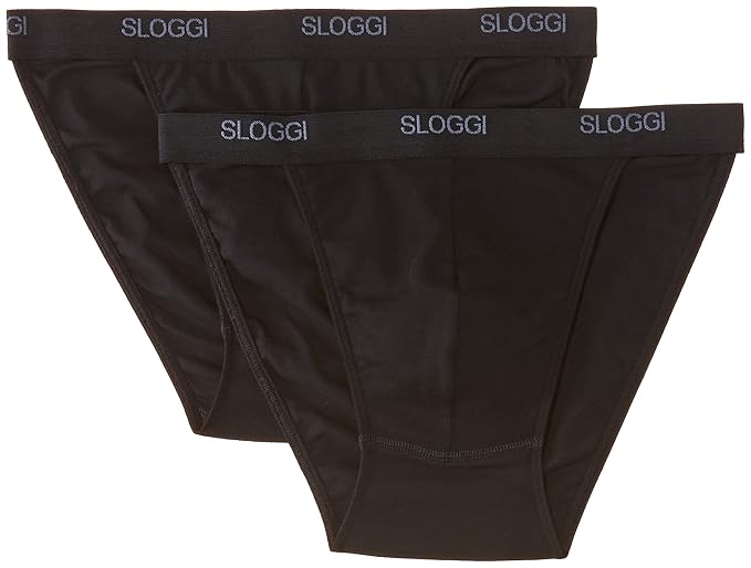Sloggi, Herren Basic Tanga Brief - 2er Pack