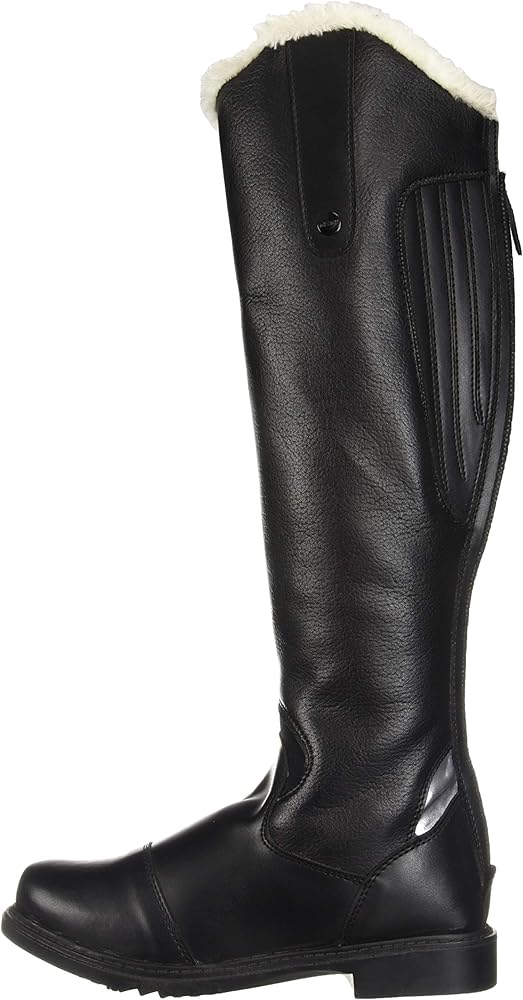 synthetic tall riding boots