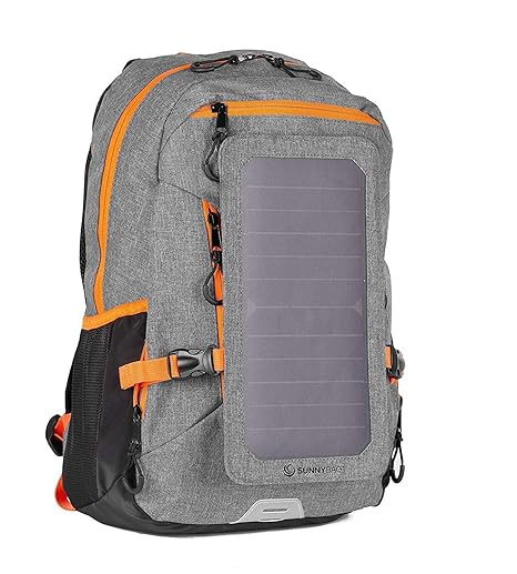 SunnyBAG Solar Rucksack Explorer+ mit integriertem 6 Watt Solar Paneel und USB Anschluss