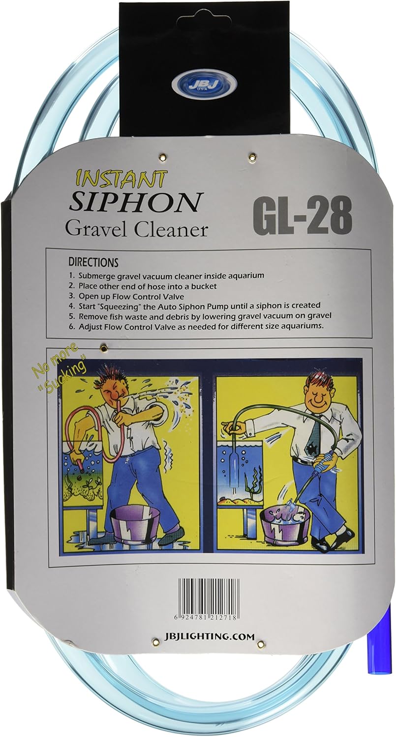 BOYU Lighting Gravel Vacuum Cleaner Plus Auto Siphon Pump - Image 4