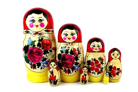 Matroschka Semönovskaja 7-tlg.