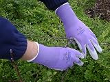 SHOWA Floreo 370 Gardening Gloves 4 Pairs Multicolor Nitrile Coated view 2