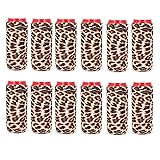 12pcs Neoprene Slim Beer Can Cooler Tall Stubby