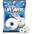 LIFE SAVERS Pep O Mint - Valentine's Day Gifts & More, Candy Variety Box, 12 Bags of Pep O Mint, Bulk Gummy Candy
