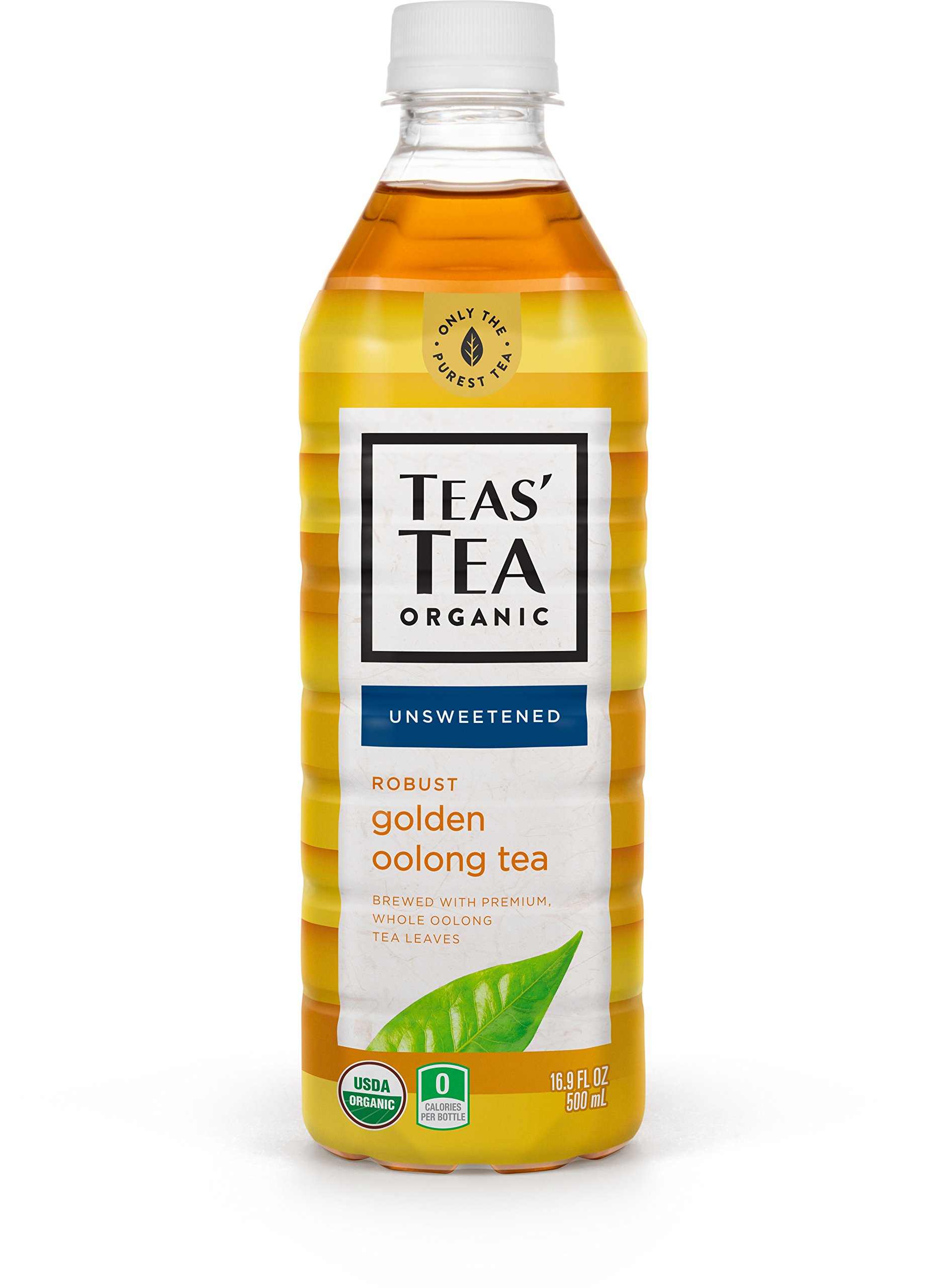 Teas' Tea Unsweetened Pure Green Tea, 16.9 Ounce (Pack of