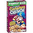 Cap'n Crunch Breakfast Cereal, Cinnamon Crunch, 19.3oz Family Size Box