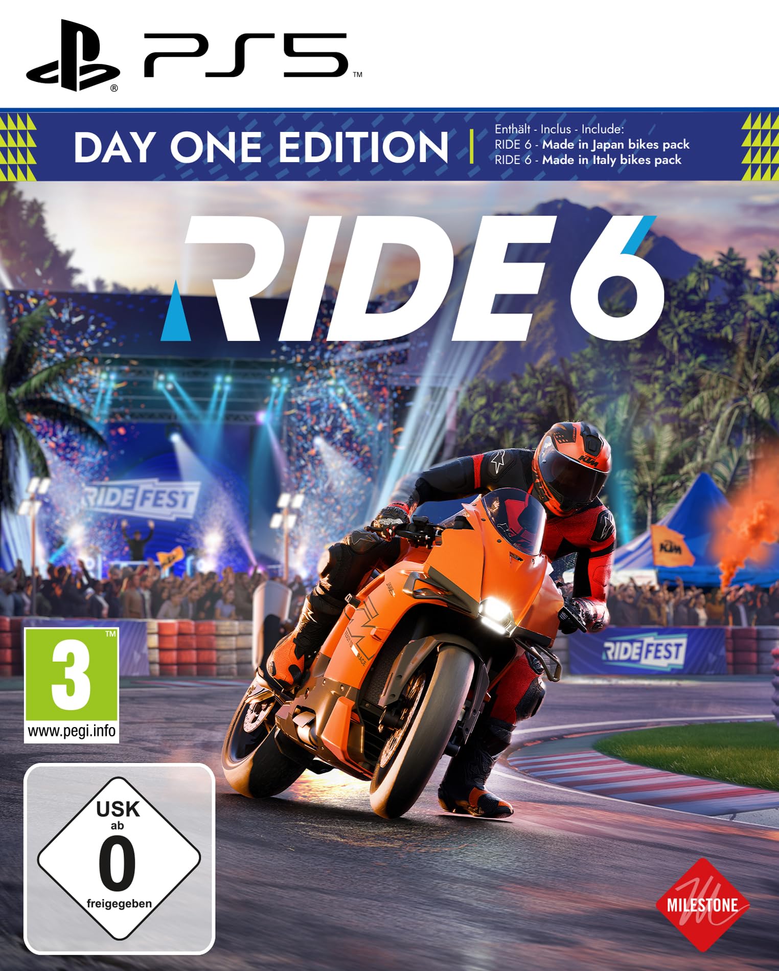 RIDE 6 Day One Edition (PS5)