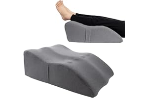 itcozy Leg Elevation Pillow with Soft Memory Foam, Wedge Pillow for Reading, Rest, Surgery, Relieves Back, Swelling, Hip, Knee Pain and Improves Blood Circulation