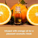 Furniture Clinic Natural Wood Wax & Polish 250ml Beeswax Carnauba Orange Oil view 8