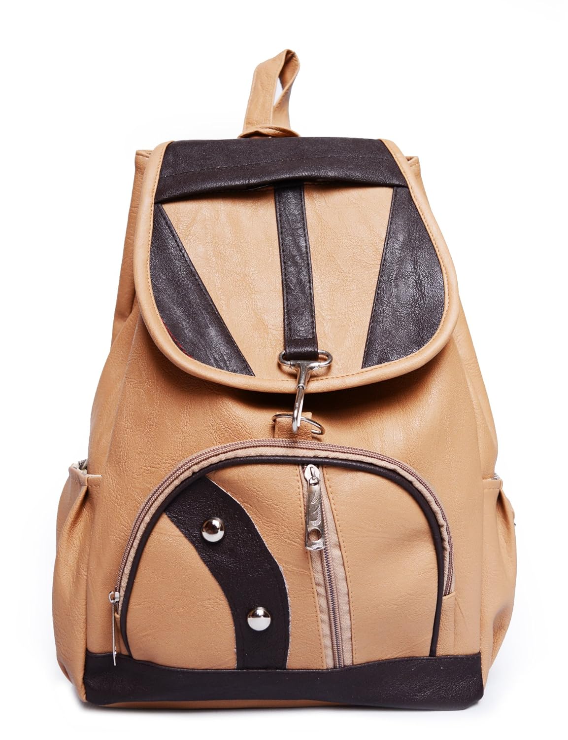 hbos traders girl's backpack handbag (cream,bag 40)