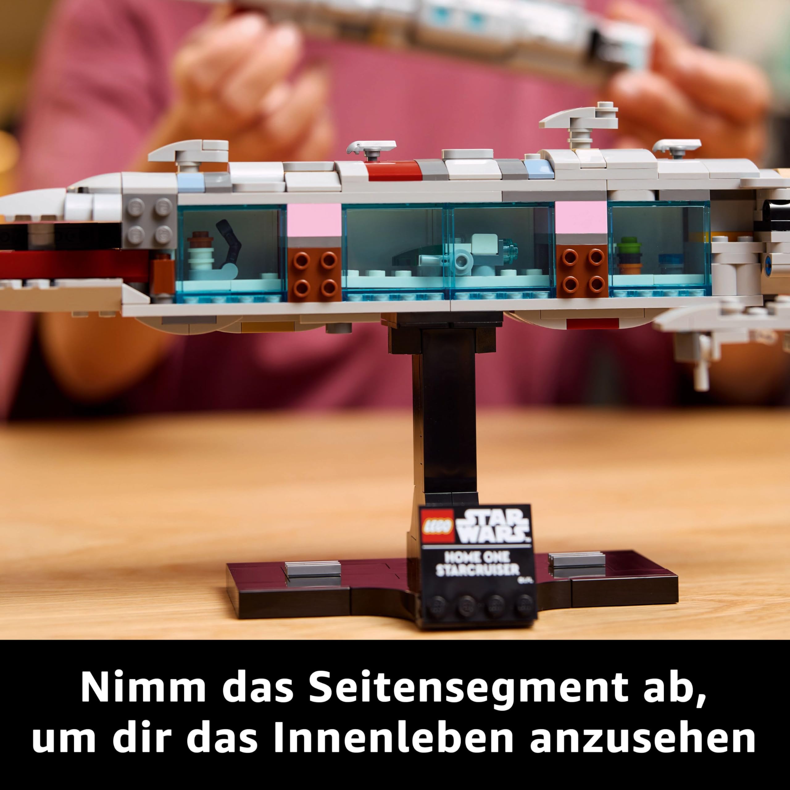 LEGO Star Wars 75405 Home One Starcruiser aus Die Rückkehr der Jedi-Ritter - Sternenschiff Modell - Fantasy Set und Sammlerstück zum Bauen und Ausstellen - Geschenk für Erwachsene & Jugendliche Fans 4
