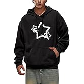 Zanivoka Womens Mens Hoodies Oversized Star Y2k Hoodie Acid Wash Sweatshirts Graphic Vintage Sweatshirt Streetwear Couple
