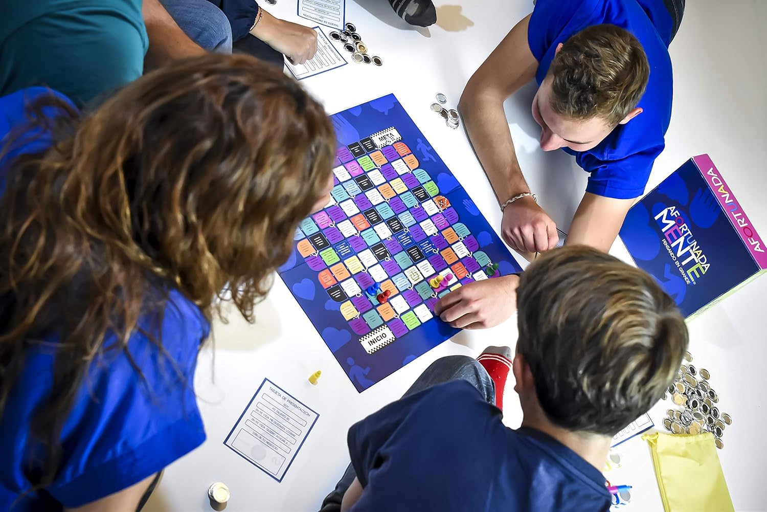 Afortunada Mente Juego Para Niños Educación Financiera Desarrollo Integral Físico Mental Y Emocional - 
