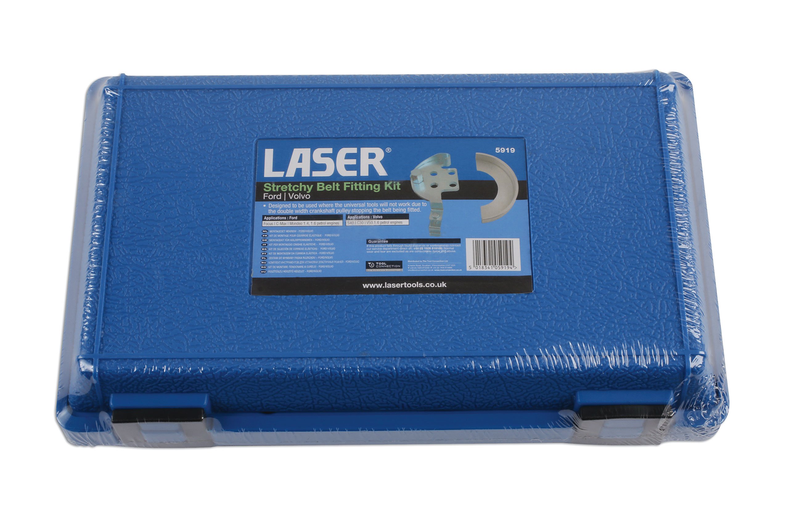 Laser 5919 Stretchy Belt Fitting Kit - for Ford & Volvo
