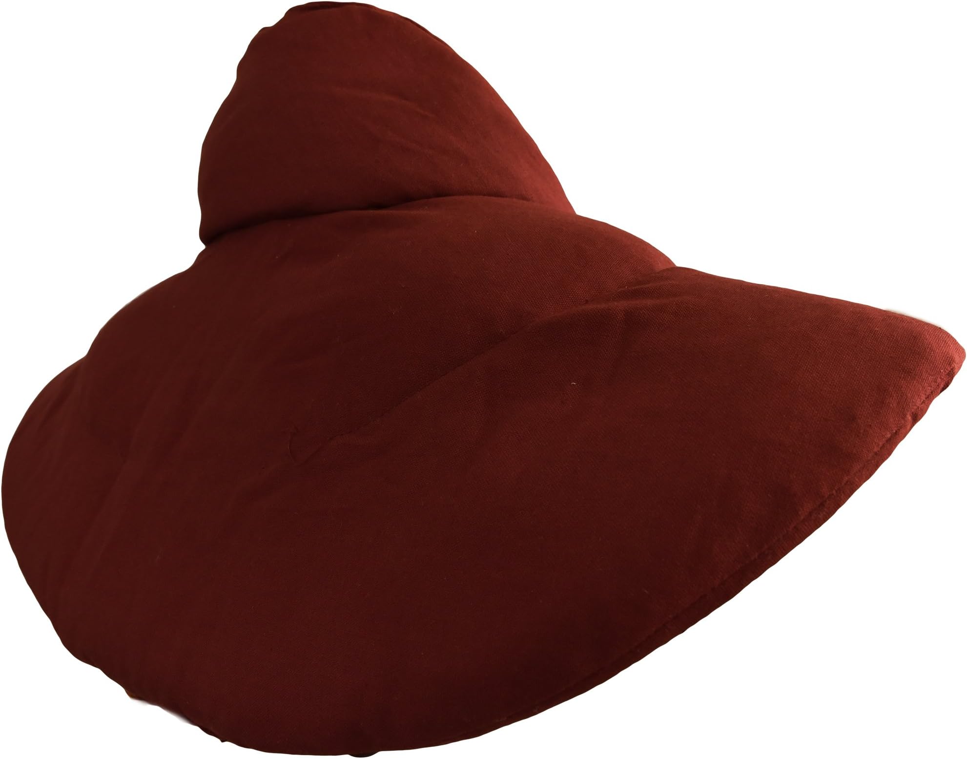Neck Pillow Burgundy - Hot Cherry Pit Pillow - Heating Pad and Cooling Bag - Cherry Stone - Microwavable
