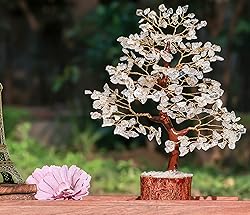Clear Quartz Crystal Tree of Life - Chakra Tree for