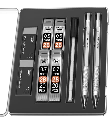 Amazon.com : Mr. Pen- Metal Mechanical Pencil Set with Lead