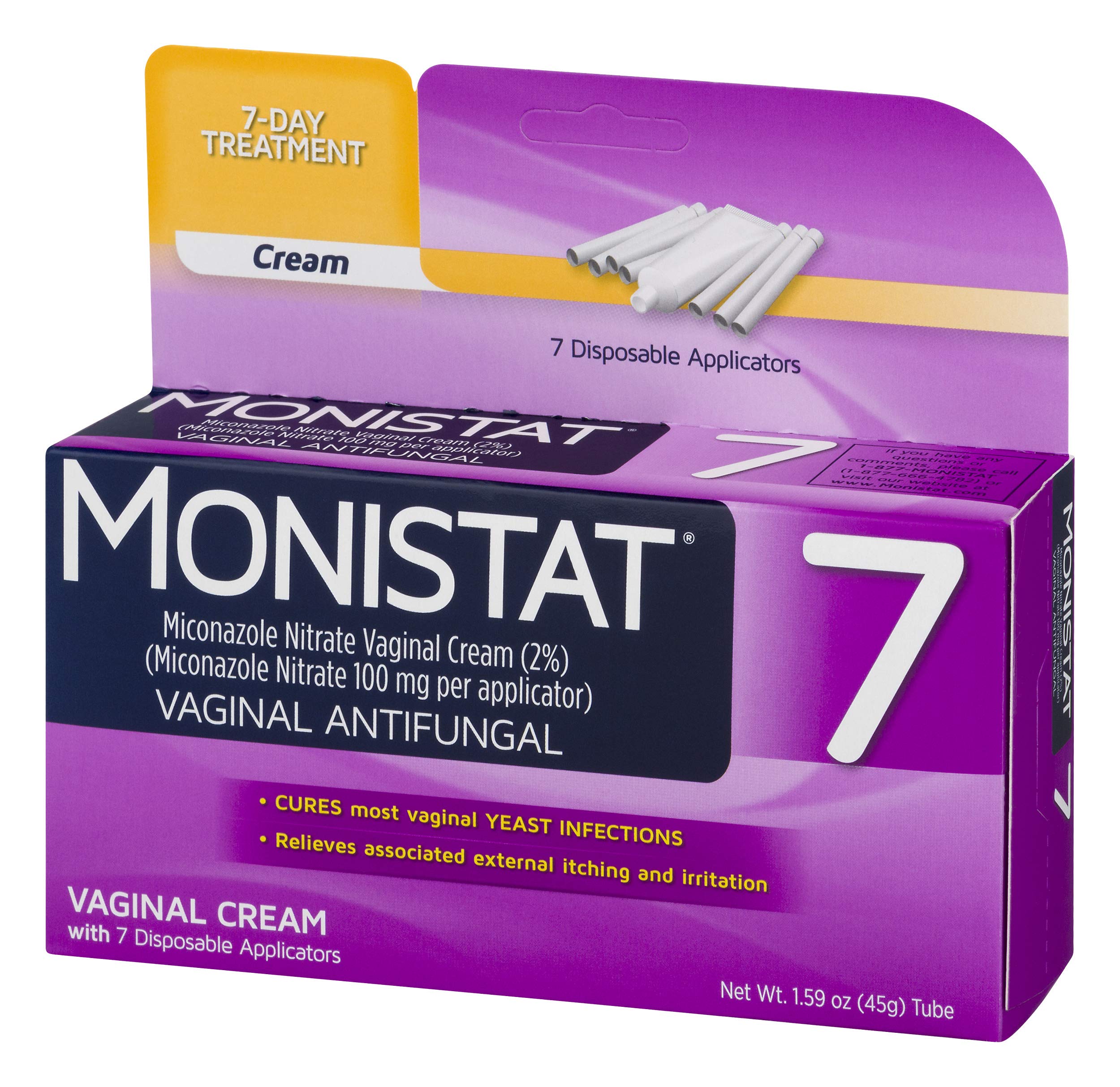 Monistat 7Day Yeast Infection Treatment Cream with Disposable