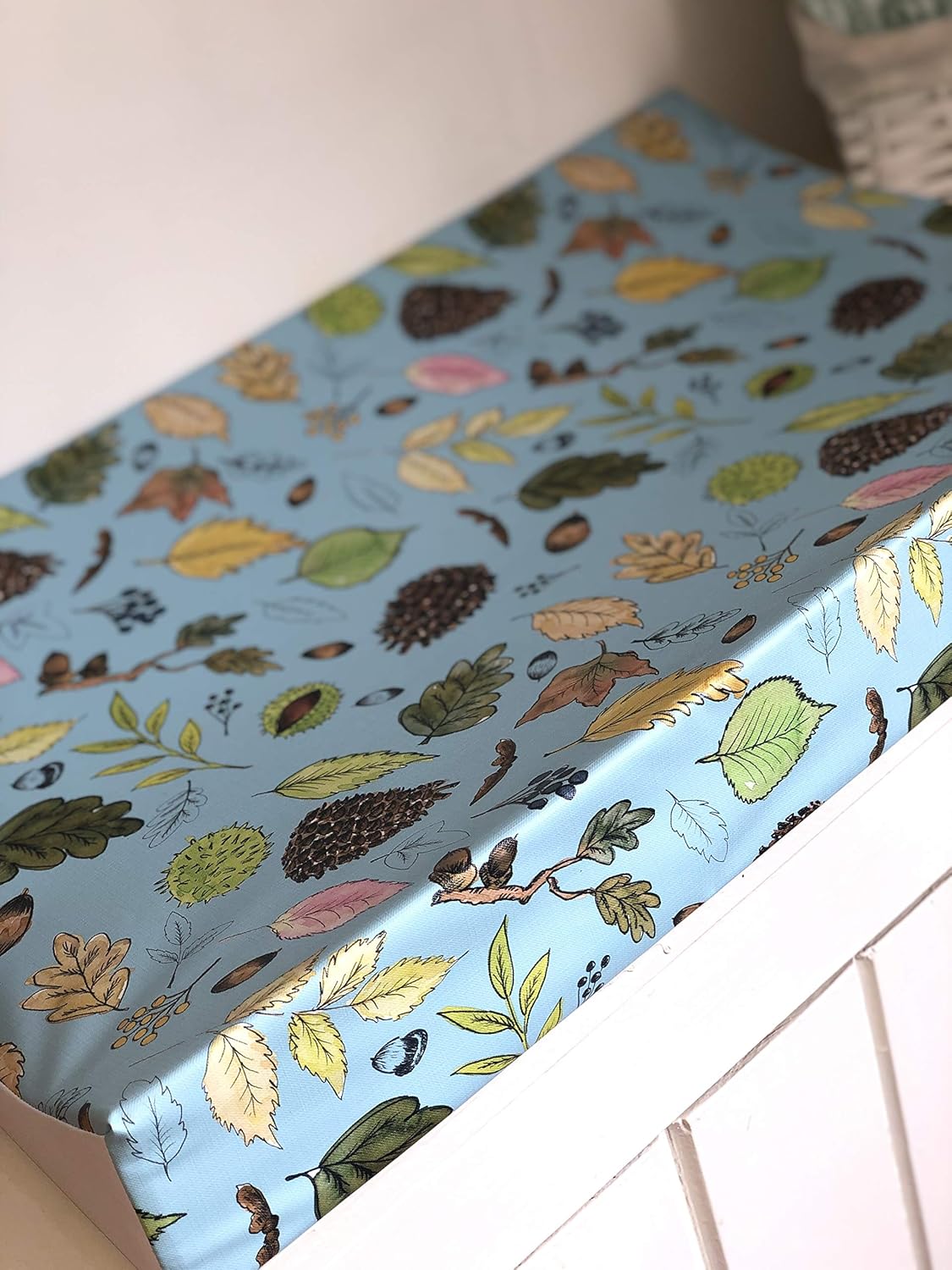 changing mat with raised sides