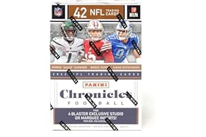 Panini Chronicles Football 2022 Blaster Box (42 Football Cards)