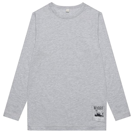 maglietta grigia bambino