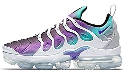 NIKE Men's Sneakers Track Shoe, White Fierce Purple