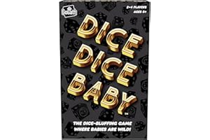 Goliath Dice Dice Baby Game - Dice Bluffing Game Where Babies are Wild - Ages 8 and Up, 2-4 Players