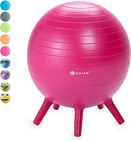 gaiam kids balance ball chair
