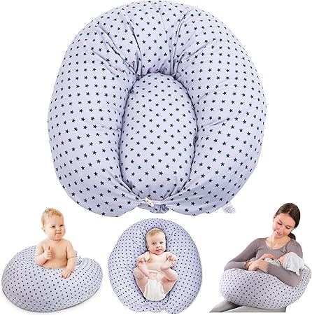 Chilling Home Multifunctional Pregnancy Pillow Breastfeeding Pillow Small Nursing Pillow For Baby Mam Full Body Support Maternity Pillow Cushion With Washable Cover Grey Amazon Co Uk Baby