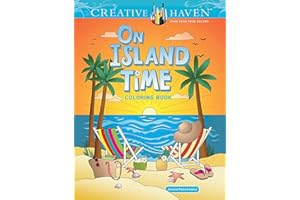 Creative Haven On Island Time Coloring Book