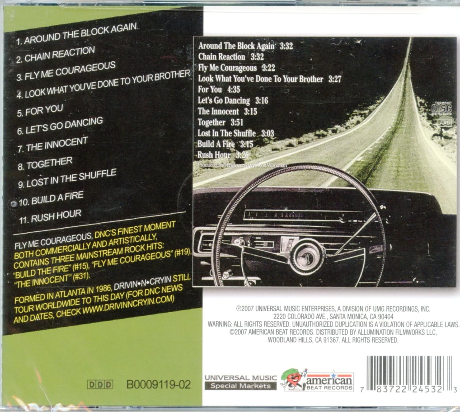 Fly Me Courageous Drivin N Cryin Amazon Ca Music amazon ca