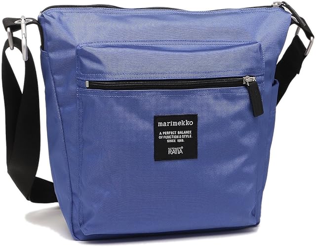 Amazon Marimekko バッグ 鞄 かばん レディース ショルダーバッグ 旅行バッグ ポシェット ミニバッグ サコッシュ Cash Carry 斜めがけ 正規品 ブランド ギフト ブルー 462 5 ショルダーバッグ