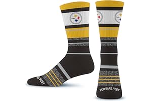 For Bare Feet NFL Unisex Nfl Friday Dress Crew Sock