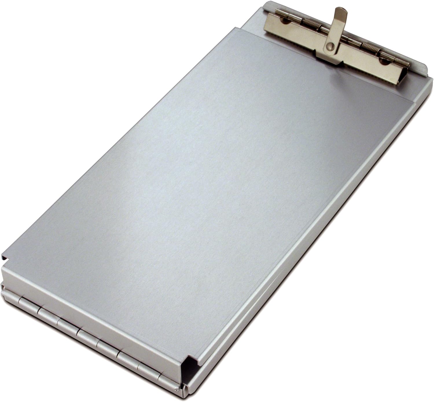 Saunders Silver A-Holder Recycled Aluminum Form Holder - 4.25 x 9.5 Inch Document Holder for Home, Office, and Business Use (10003) : Document Holders : Office Products
