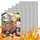 AOOCAN Grill mesh mat - Set of 5 Non Stick BBQ