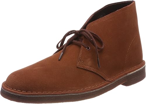 clarks desert boot mahogany